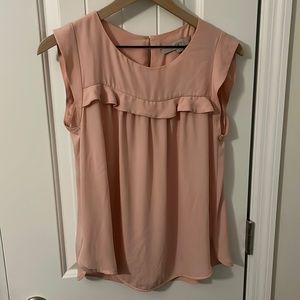 Light pink Loft size small blouse